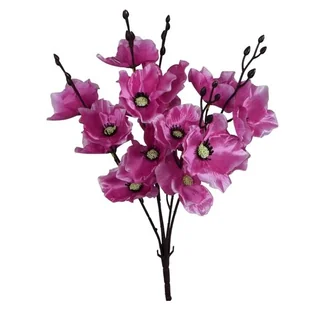 Bukiet storczyka 42cm BU870 PK01 sztuczny storczyk różowy - Sztuczne kwiaty - miniaturka - grafika 1