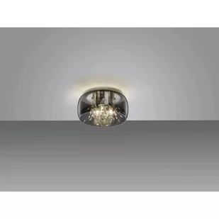 Crystel lampa sufitowa srebrna z kryształkami 616700306 Trio - Lampy sufitowe - miniaturka - grafika 1