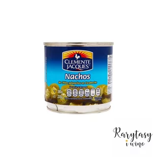 Meksykańska Papryka Chili Jalapeno Krojona (Nachos) w Zalewie "Nachos de Chiles Jalapenos en Escabeche" 380g Clemente Jacques - Pasztet i przetwory mięsne - miniaturka - grafika 1