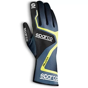 Sparco RĘKAWICE RUSH 2020 ROZMIAR 07 SZARY/ŻÓŁTY - Rękawice motocyklowe - miniaturka - grafika 1