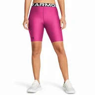 Spodnie sportowe damskie - Szorty damskie Under Armour HG Authentics 8in Short Rozmiar: S / Kolor: różowy/czarny - miniaturka - grafika 1