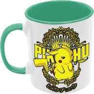 Kubki - Pikachu02 Kubek Ceramiczny Prezent Tasse Mug Anime Manga Japan Animation Pokemon Pikachu Ash Charizard Arbok Charmander Meowth Squirtle, Zielony 330 ml - miniaturka - grafika 1