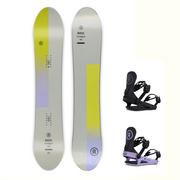 Deski snowboardowe - Zestaw Snowboard Ride Compact 146 cm + wiązania CL-4 - miniaturka - grafika 1