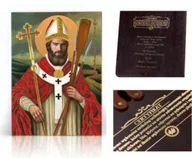 Ikony i obrazy sakralne - Ikona religijna Święty Wojciech - miniaturka - grafika 1