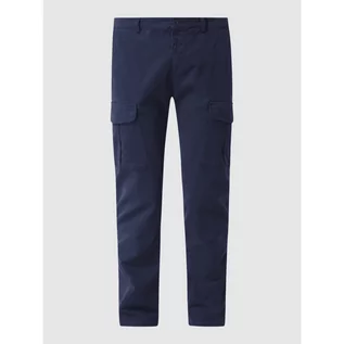 Spodnie męskie - Spodnie cargo o kroju Slim Fit ze streczem - North Sails - grafika 1