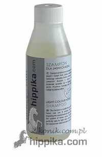 HIPPIKA.COM Szampon dla koni o jasnej sierści 100ml - Akcesoria jeździeckie - miniaturka - grafika 1