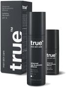Zestawy kosmetyków męskich - True men skin care - Zestaw na dzień nawilżający krem do twarzy oraz serum pod oczy - miniaturka - grafika 1