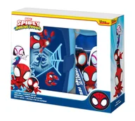 Szkolne artykuły papiernicze - Zestaw śniadaniówka + bidon 500ml Spidey Sp50102 - miniaturka - grafika 1