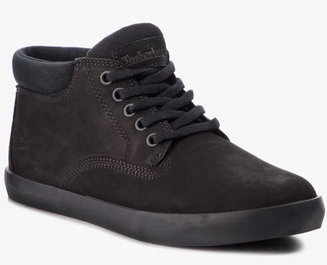 Timberland Botki Dziecięce Czarne Na Zamek Skóra 32 Jlb