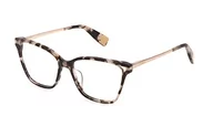 Okulary przeciwsłoneczne - Furla VFU581 Okulary, brązowy/Pink Havana, 54 damskie, Brown/Pink Havana, 54 - miniaturka - grafika 1