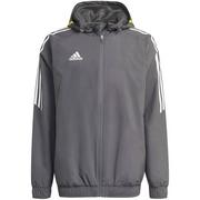 Kurtki męskie - Kurtka Męska Adidas Condivo 20 All-Weather Jacket Grafitowa Hd2293-S - miniaturka - grafika 1