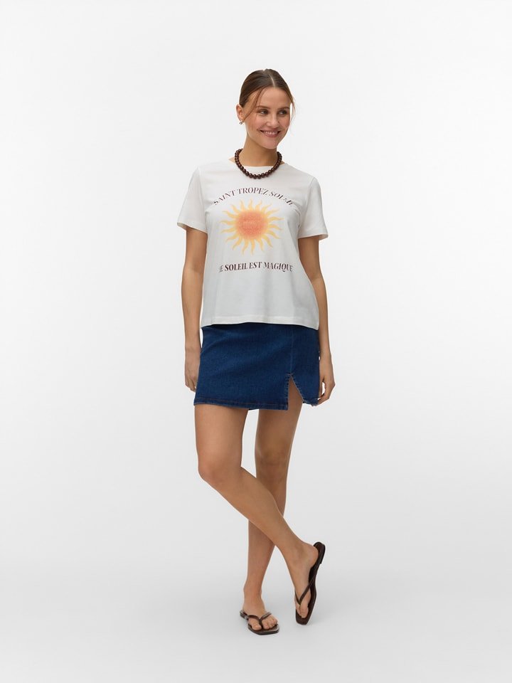 Vero Moda Koszulka w kolorze białym