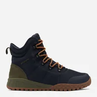 Buty trekkingowe męskie - Zimowe buty trekkingowe męskie wodoszczelne Columbia Fairbanks Omni-Heat 2100831439 44.5 (11.5US) Czarny/Oliwkowy (195981621105) - miniaturka - grafika 1