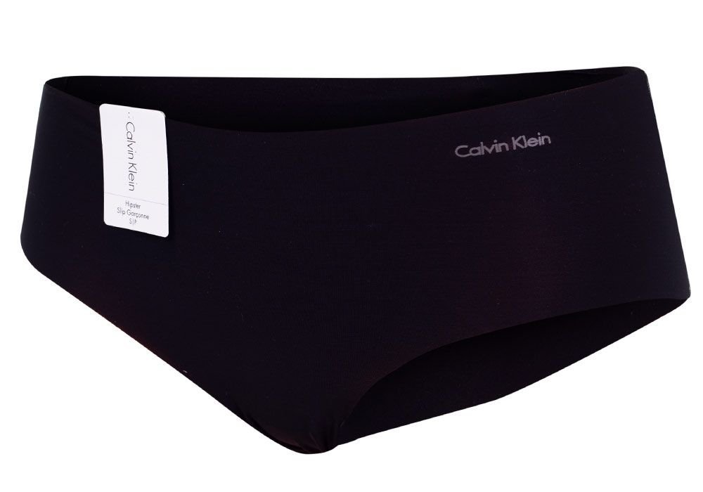 CALVIN KLEIN MAJTKI DAMSKIE HIPSTER BLACK 0000D3429E 001 - Rozmiar: S