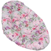 Poduszki ogrodowe - Patio Poduszka na fotel wiszący Oval 100x144 cm róże - miniaturka - grafika 1