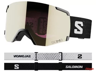 Gogle narciarskie Salomon S/View Sigma Bk/Sol Black Gold 2022/2023 - Gogle narciarskie - miniaturka - grafika 1