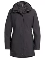 Kurtki damskie - Vaude Idris III 3in1 Parka Women, czarny EU 34 | XXS 2021 Kurtki przeciwdeszczowe 424026780340 - miniaturka - grafika 1