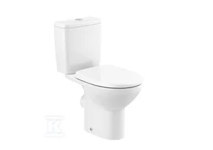 VICTORIA Miska WC do kompaktu Rimless 65,5 cm, o/poziomy - Miski WC - miniaturka - grafika 1