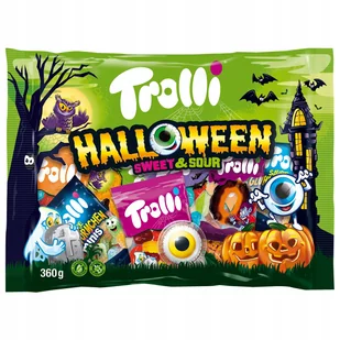 Żelki Trolli Halloween Sweet & Sour 360g Trolli 360 g - Żelki - miniaturka - grafika 1