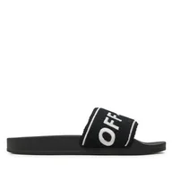 Klapki i japonki męskie - Klapki Off-White OMIC001S22MAT0031001 Czarny - miniaturka - grafika 1