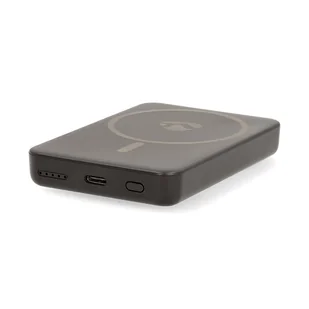 Nedis UPBKW15W5000BK bank mocy Litowo-polimerowy (LiPo) 5000 mAh Bezprzewodowe ładowanie Czarny - Powerbanki - miniaturka - grafika 1