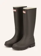 Kalosze damskie - Hunter Buty Downpour braun - miniaturka - grafika 1
