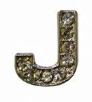 Akcesoria jeździeckie - Literka J do naczółka - HKM - miniaturka - grafika 1