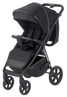 Wózki dziecięce - CARRELLO Bravo plus 2023 CRL-5515 Jet Black - miniaturka - grafika 1