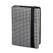 Kalendarze - Planner dzienno-tygodniowy kalendarz uniwersalny premium czarno-biały A5 z wymiennym wkładem zapięcie na gumkę Modena - miniaturka - grafika 1