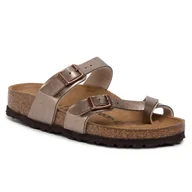 Klapki i japonki damskie - Japonki Birkenstock Mayari 1016409 Złoty - miniaturka - grafika 1