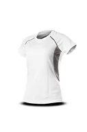 Koszulki i topy damskie - Unbekannt Przycinanie damski T-Shirt Bee, biały, M 50490_White/Grey_M - miniaturka - grafika 1