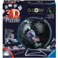 Pozostałe książki - Ravensburger 3D Puzzle 11544 - Glow In The Dark Sternenglobus - 180 Teile - Nachleuchtender Globus für Kinder und Erwachsene - miniaturka - grafika 1