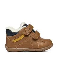 Buty dla chłopców - Trzewiki Geox B Elthan Boy B461PA 000ME CR62G Brązowy - miniaturka - grafika 1