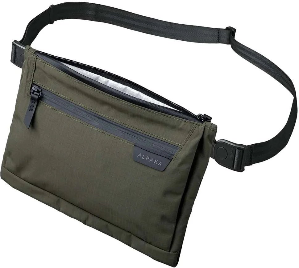 Torba saszetka na ramię Alpaka Zip Pouch Max V2 - Green
