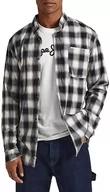 Koszule męskie - Pepe Jeans Koszula męska Cavern, Czarny (sprany w czarny), XL - miniaturka - grafika 1