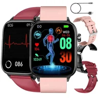 Smartwatch - Rubicon RNCF33 PINK/BLACK/RED - miniaturka - grafika 1