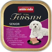 Mokra karma dla psów - Animonda vom Feinsten Starsze Drób i Jagnięcina 150g 1227 - miniaturka - grafika 1