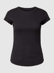 T-shirt z prążkowaniem model ‘Go Ribbed’ - Koszulki i topy damskie - miniaturka - grafika 1