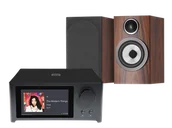 Zestawy stereo - NAD C 700 V2 (czarny) + 707 S3 (mokka) - miniaturka - grafika 1