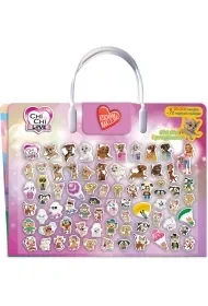 Chi Chi i przyjaciele. Chi chi love. Kocham naklejać - Opracowanie zbiorowe - Kolorowanki, wyklejanki - miniaturka - grafika 1