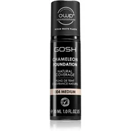 Podkłady do twarzy - Gosh Chameleon Foundation Podkład adaptujący się do skóry 004 medium 30ml 49442-uniw - miniaturka - grafika 1