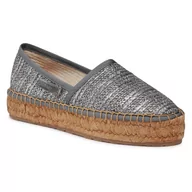 Espadryle damskie - Love Moschino Espadryle JA10463G0CJO0903 Antracite - miniaturka - grafika 1