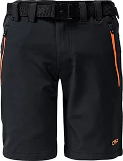 Spodnie i spodenki dla chłopców - CMP Bermuda 3T51844, chłopięce szorty bermudy, szare (antracytowy pomarańczowy), 98 3T51844 - grafika 1
