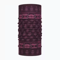 Czapki i chusty sportowe damskie - Buff Chusta wielofunkcyjna Merino Lightweight dla dorosłych FRIEZE DEEP PURPLE 126755.603.10.00 - miniaturka - grafika 1