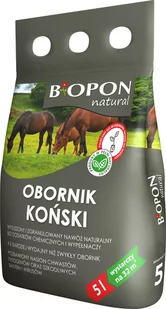 bros BIOPON obornik granulowany koński 5l - Nawozy ogrodnicze - miniaturka - grafika 1