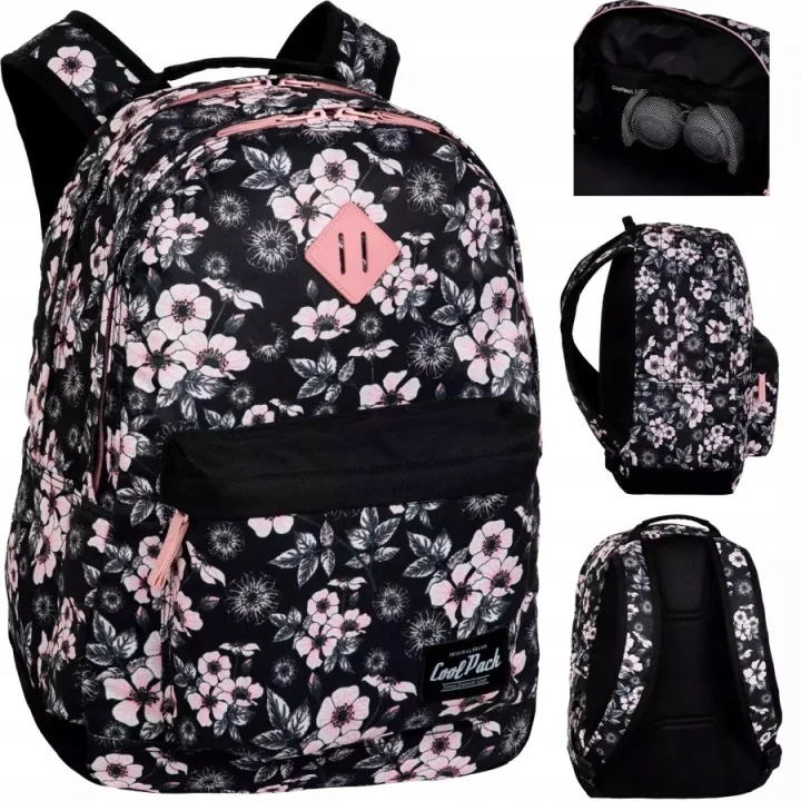 PLECAK SZKOLNY DLA DZIEWCZYNKI KWIATY TORNISTER KLASA 1-3 20L COOLPACK
