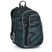 Plecaki szkolne i tornistry - Zielony plecak szkolny Topgal LYNN 24018 - miniaturka - grafika 1