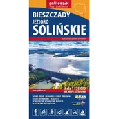 Atlasy i mapy - Plan Mapa turys. Bieszczady. Jezioro Solińskie 1:25 000 - praca zbiorowa - miniaturka - grafika 1