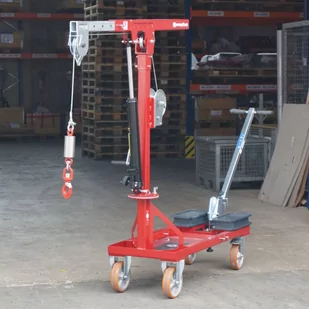 Mini żuraw (udźwig: 400 kg, wysokość haka od ziemi: 2466 mm) 00081560 - Wyposażenie gospodarstwa rolnego - miniaturka - grafika 21
