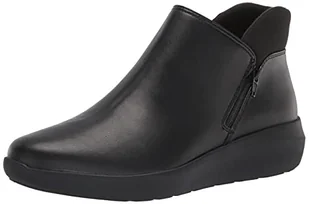 Clarks Damskie sztyblety Kayleigh Mid, czarny, 41.5 EU - Botki damskie - miniaturka - grafika 1